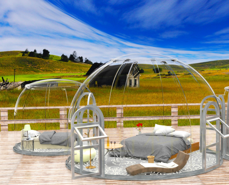 水晶宮透明星空房 助力文旅市場快速打造網(wǎng)紅打卡地