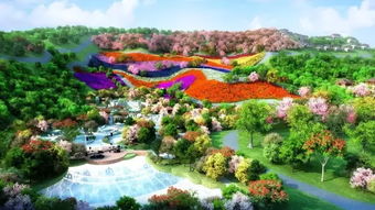 黃岡夢想花海生態(tài)園 四月繁花盛景，驚艷亮相迎客來