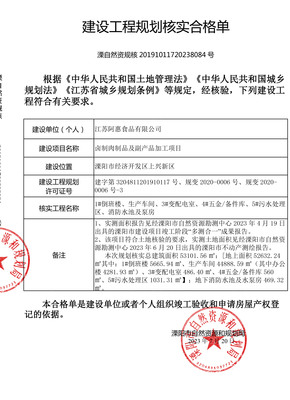 江蘇阿惠食品 匠心規(guī)劃，打造高標(biāo)準(zhǔn)鹵制肉制品及副產(chǎn)品加工項(xiàng)目